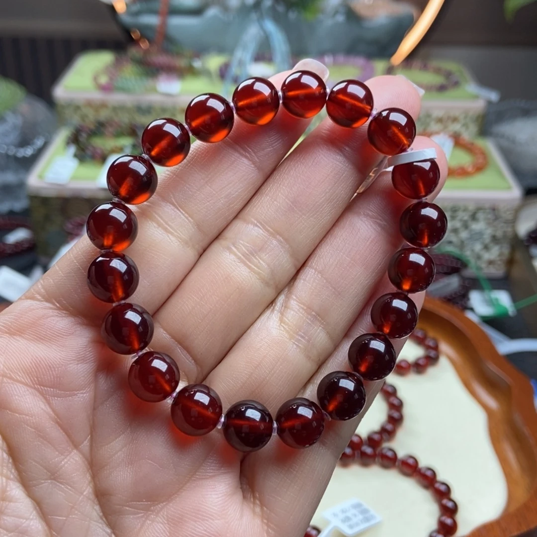 石榴石未镶嵌手串手串9.5
