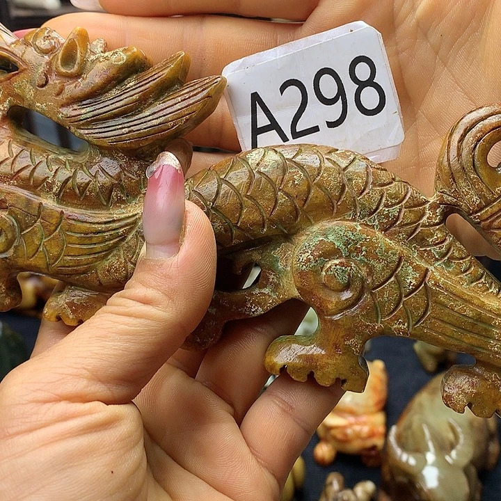 和田玉未镶嵌车挂