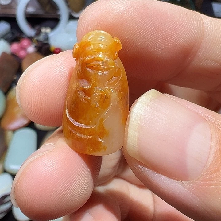 和田玉未镶嵌吊坠(不含链)