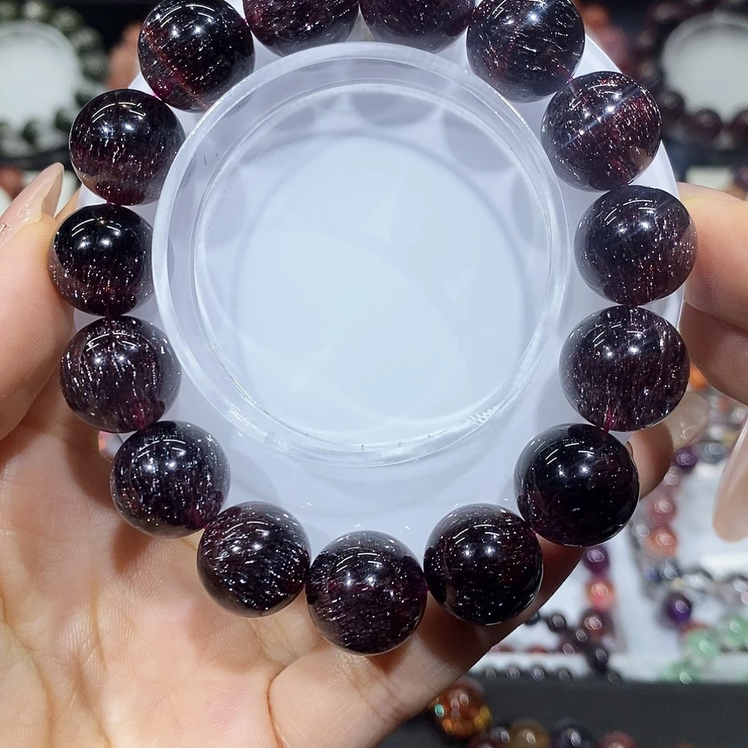 未镶嵌手串水晶车厘子色超七14