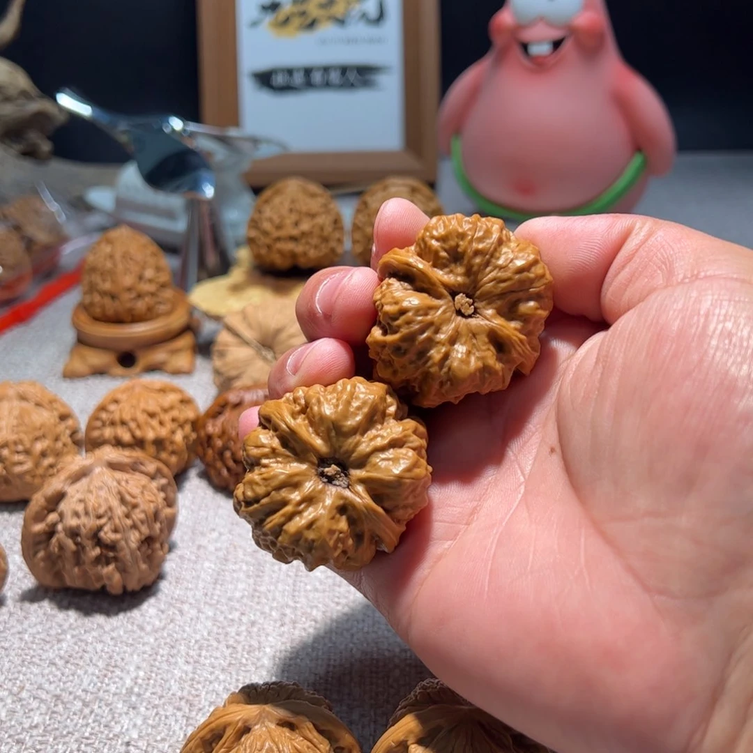 文玩核桃把件1*全品39蛤蟆头