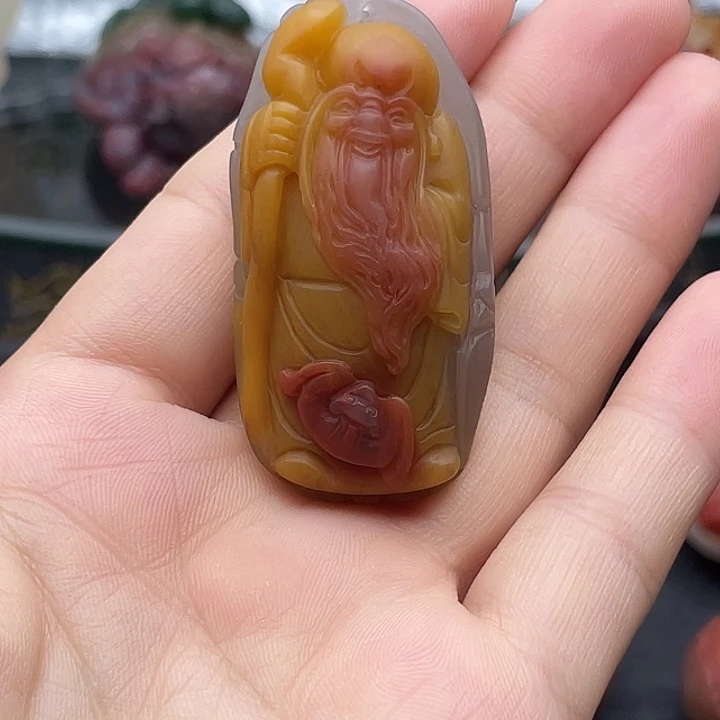 未镶嵌吊坠石英质玉