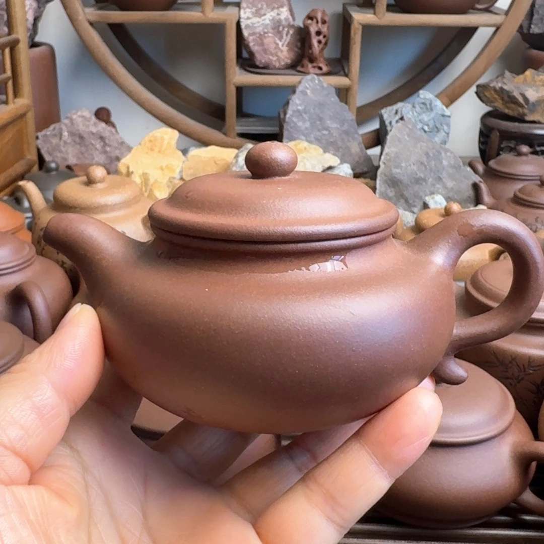 茶壶紫砂200cc仿古嫩底槽清