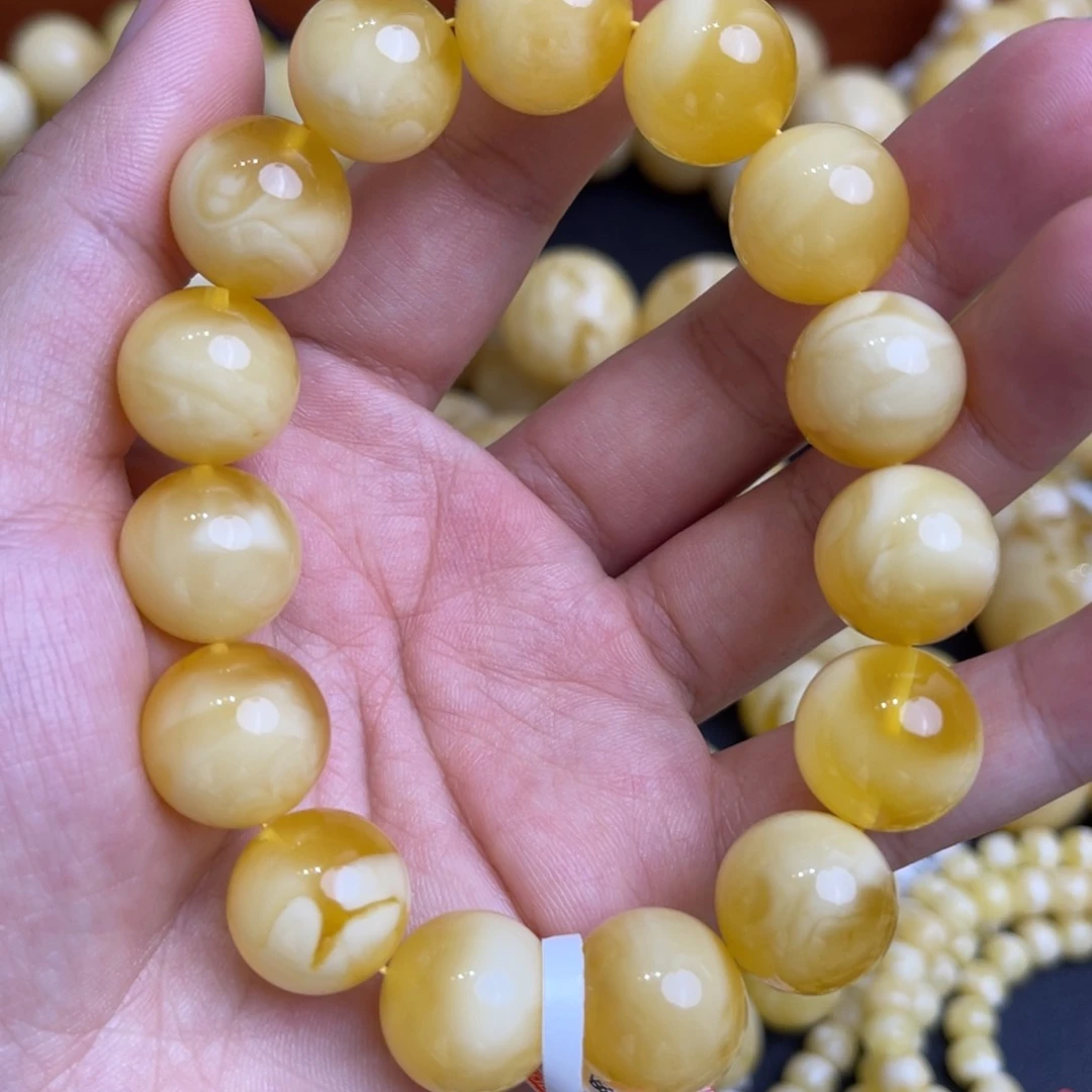 裸石琥珀未镶嵌尺寸14.5