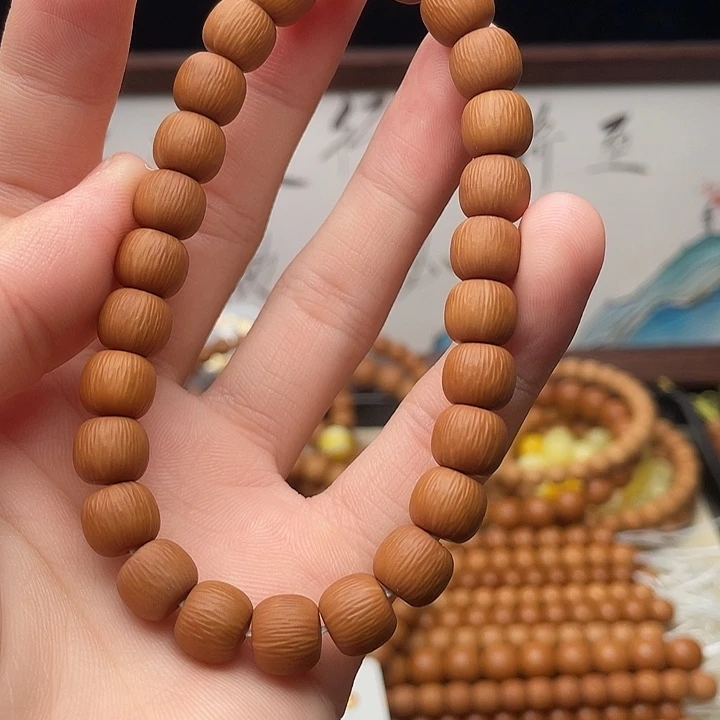 海***5猴头核桃手串全品山峦带双标