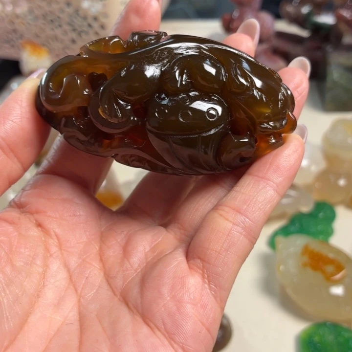 玛瑙/玉髓未镶嵌吊坠(不含链)