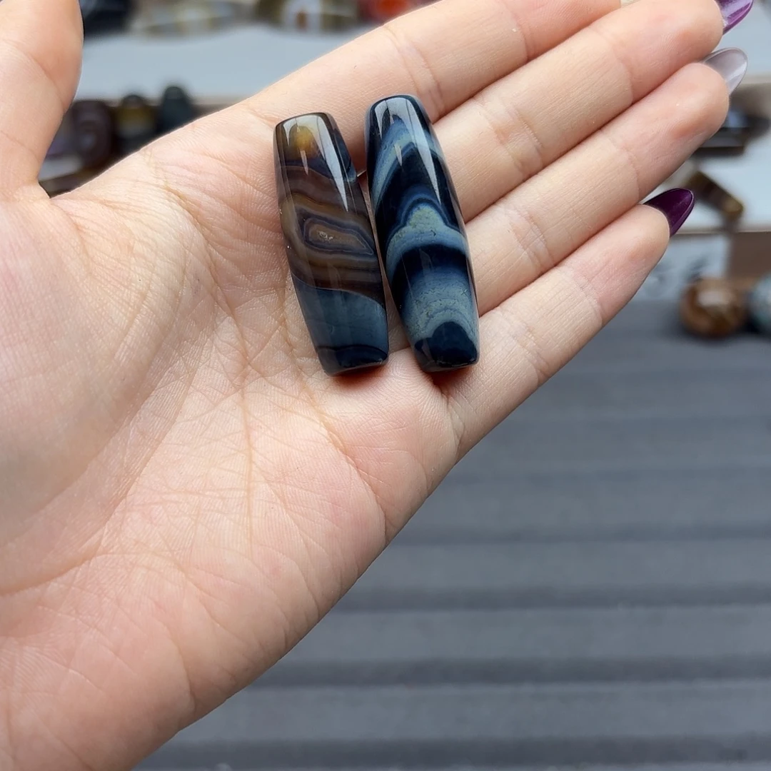 平***福玛瑙/玉髓合金珠宝半成品10 15