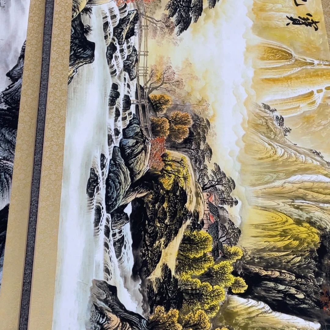 国画老师手笔手绘作品y