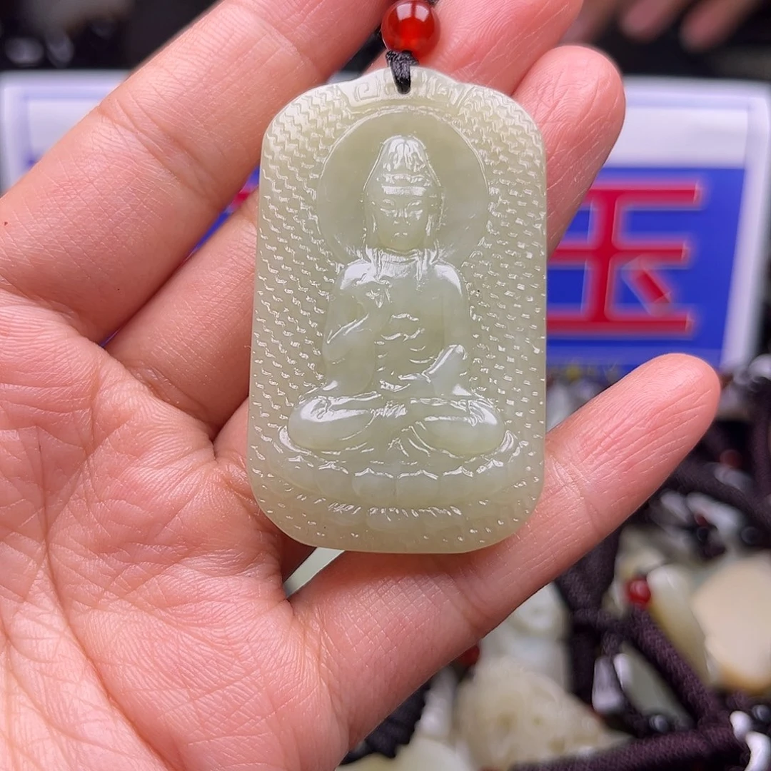颈饰未镶嵌和田玉