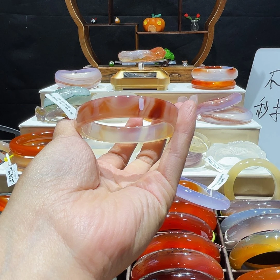 玛瑙/玉髓未镶嵌手镯