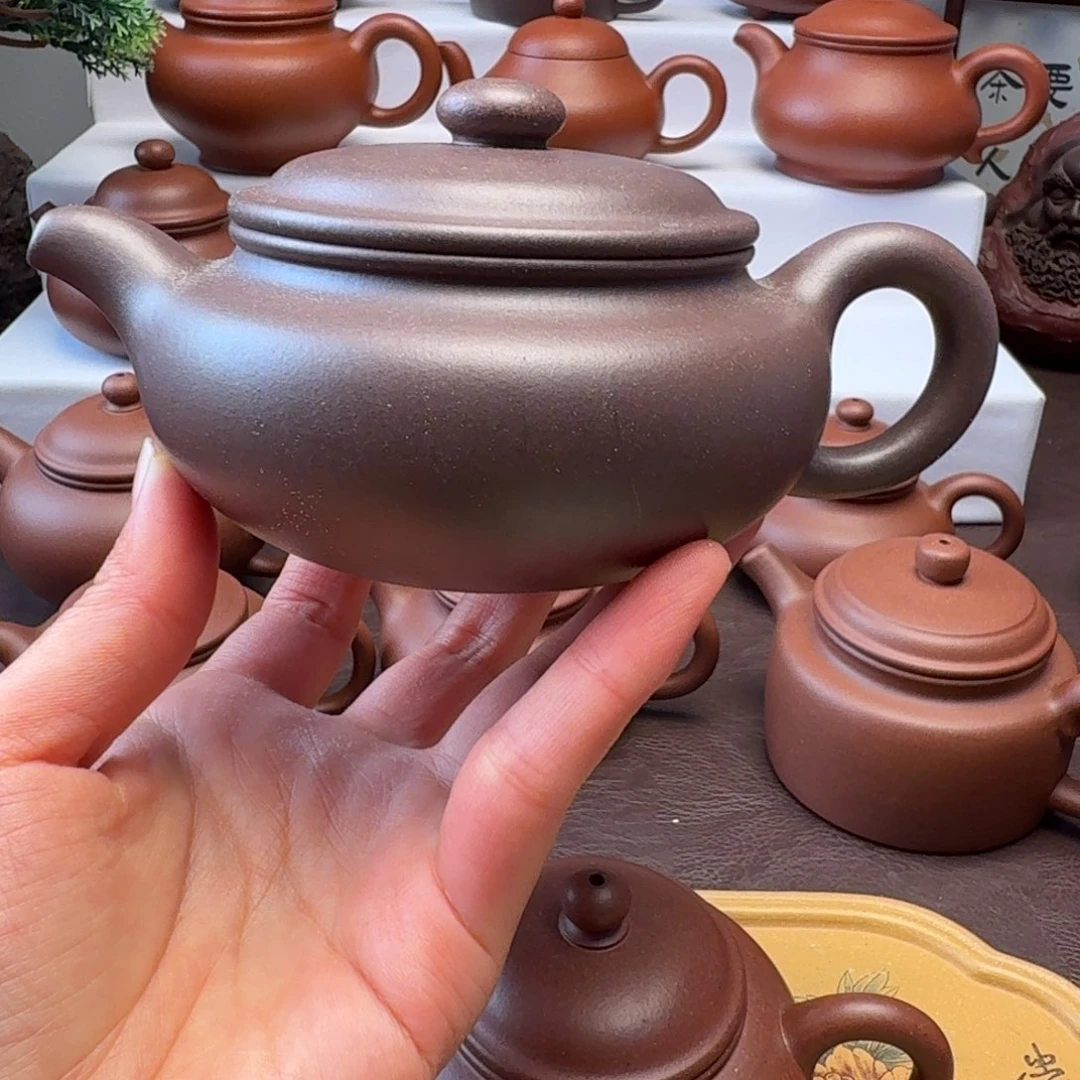 阿***，茶壶紫砂特练紫泥  高温248