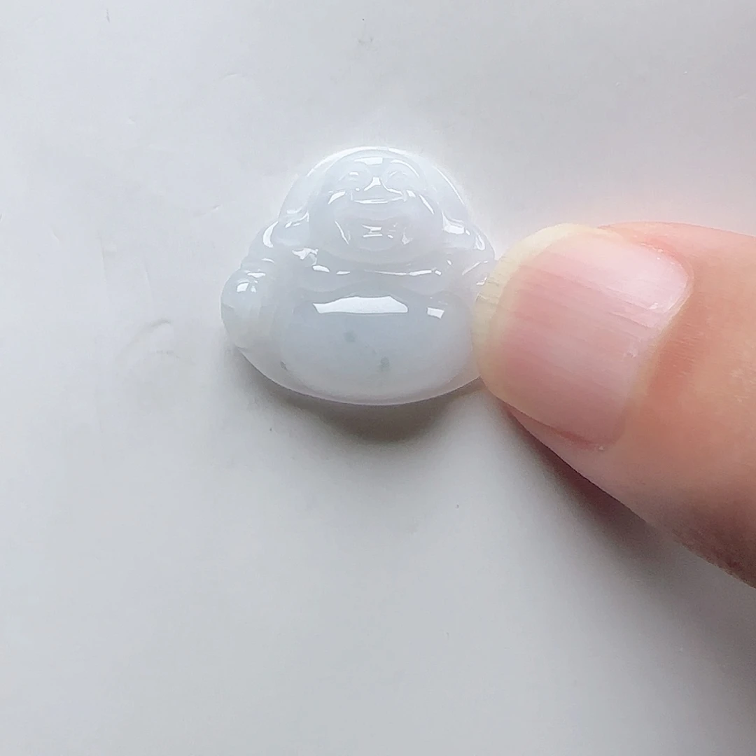 翡翠未镶嵌颈饰天然缅甸翡翠A货佛