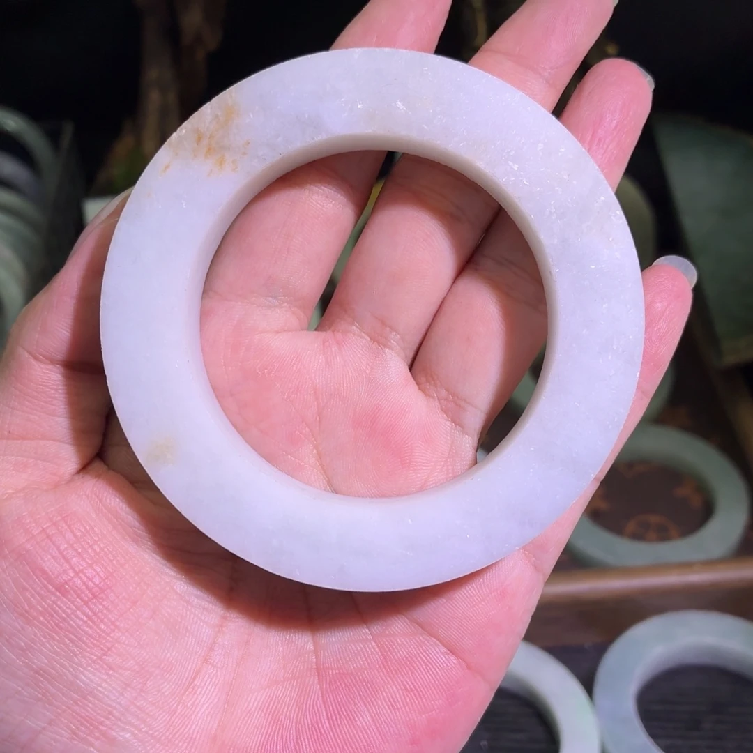 定制翡翠未镶嵌缅甸翡翠A货手镯毛胚定制