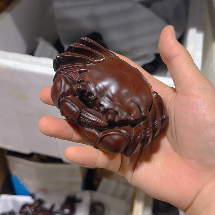 木黑檀木10螃蟹一只