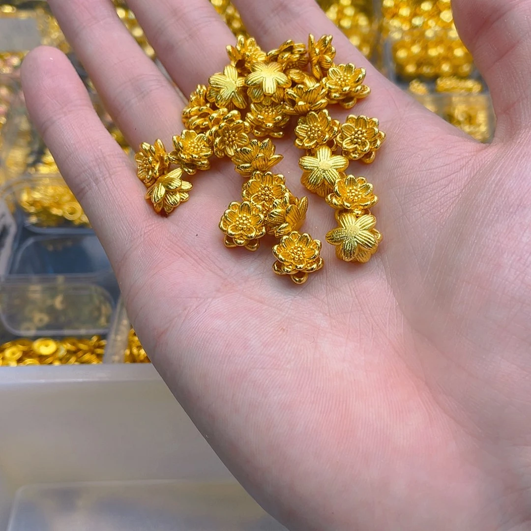 锆石铜合金莲花2个