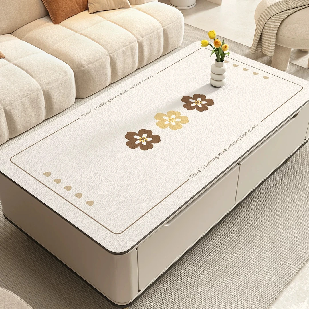 PVC免洗可擦餐桌垫隔热防烫茶几垫简约家用桌面保护垫子高档客厅