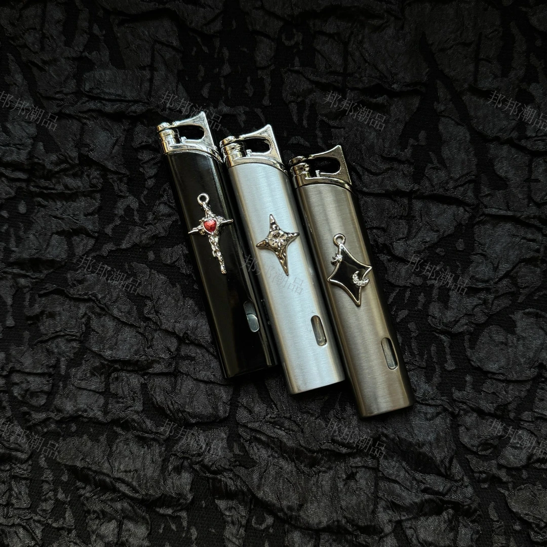 BANG原创手作金属打火机ins生日礼物防风直冲小众高级感打火机9