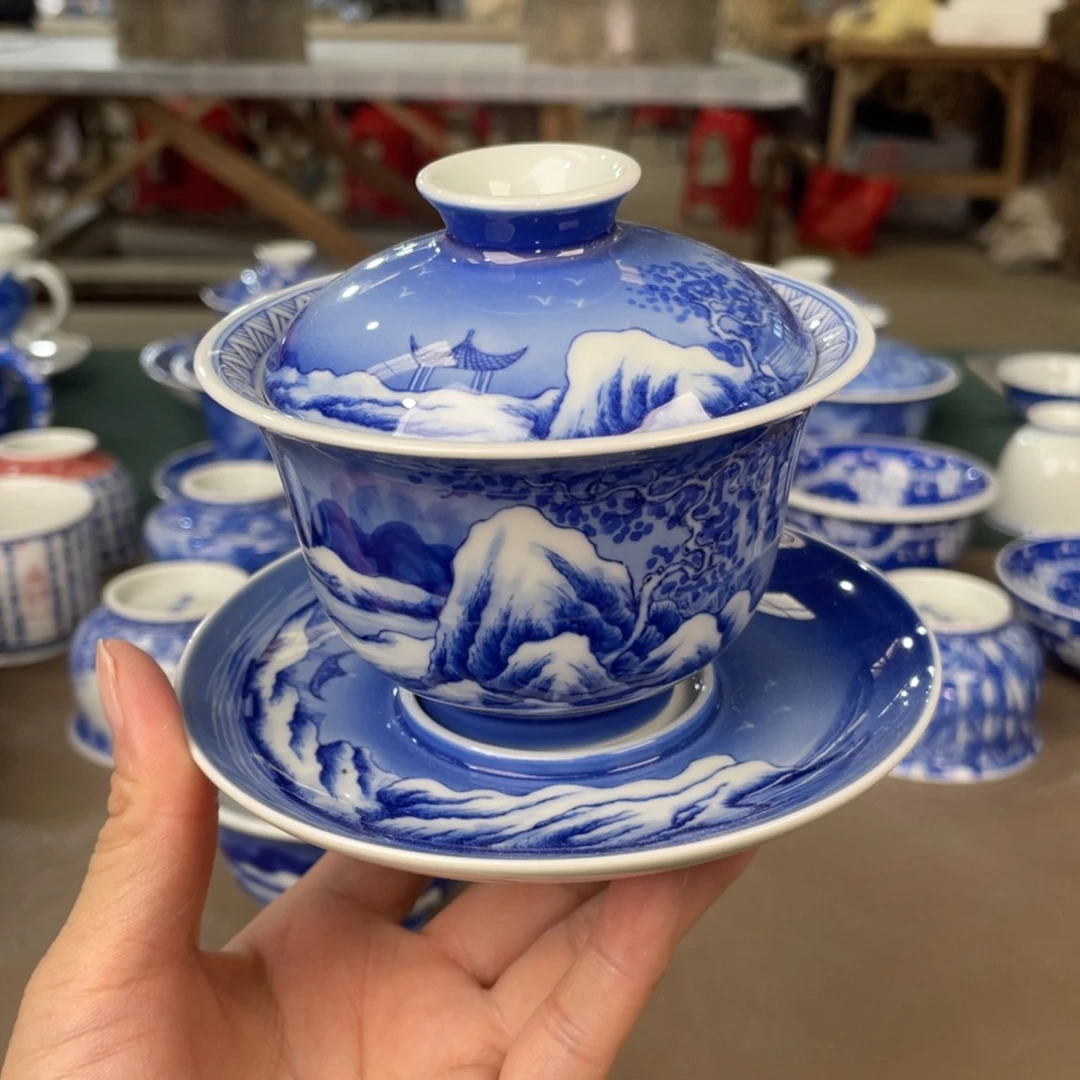 景德镇陶瓷手工手绘