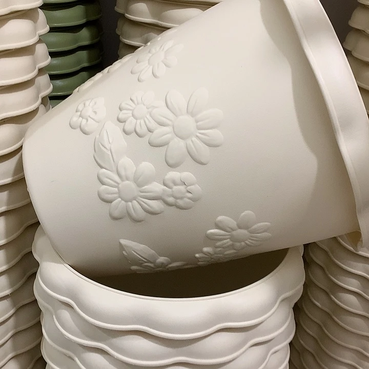 浮雕口30高30米白3个