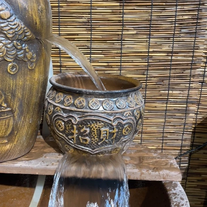 0425-瀑布流水罐4号小号一个