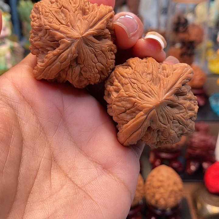 割***猪文玩核桃吊坠核桃