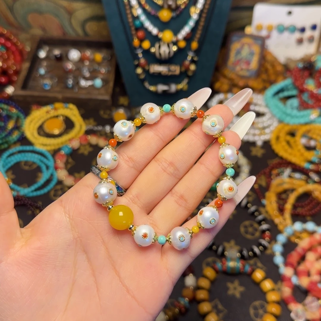 白玉菩提吊坠好看