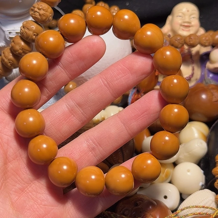 橄榄核手串/手链猴头桃心