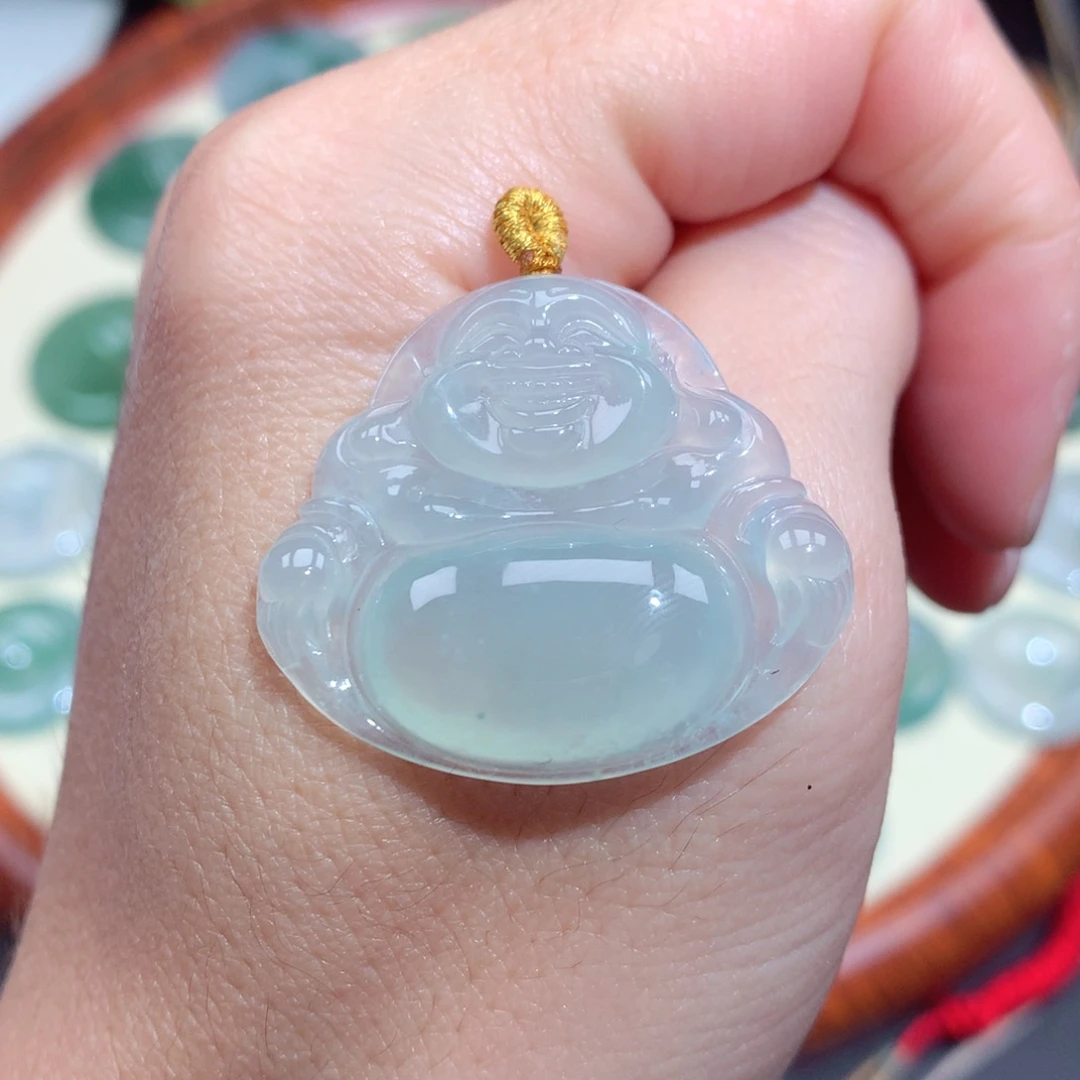 翡翠未镶嵌颈饰翡翠吊坠
