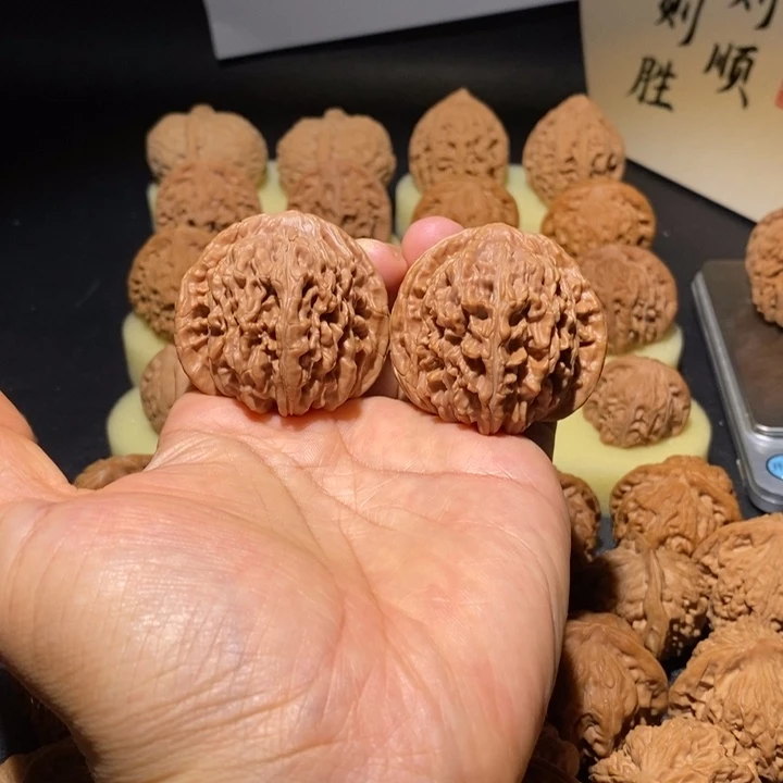 文玩核桃吊坠四座楼44