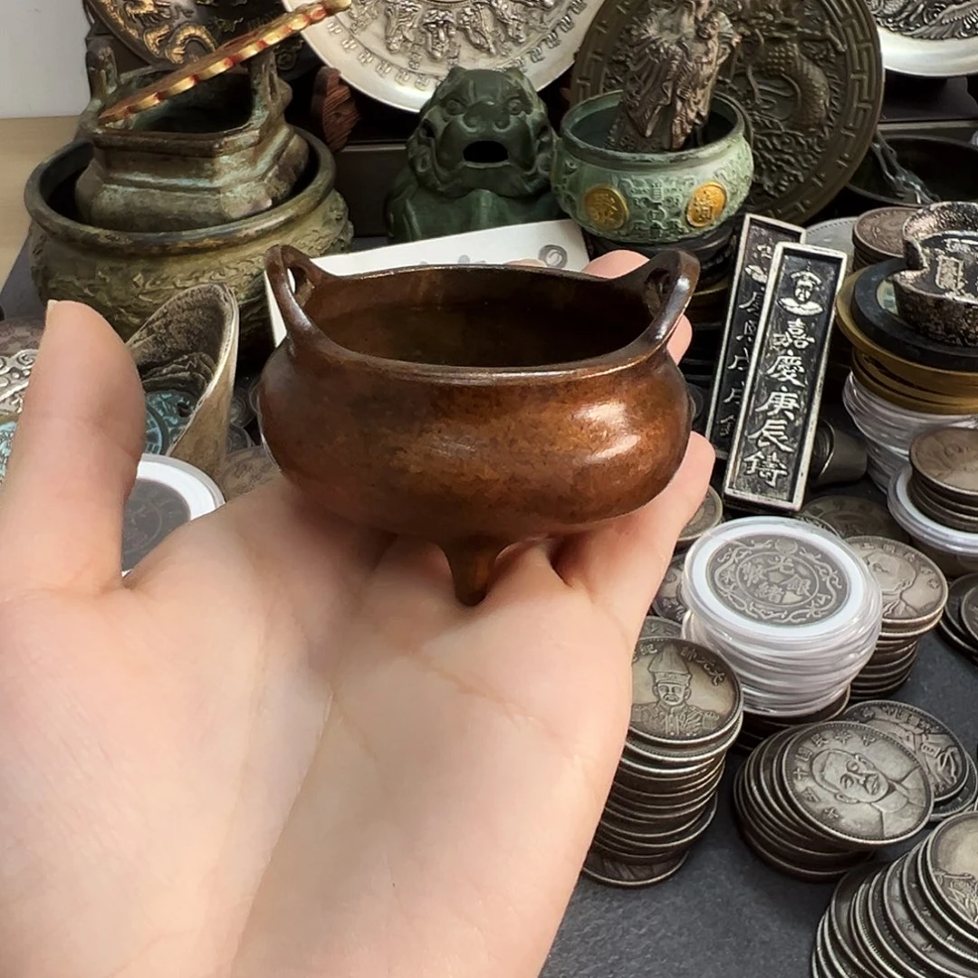 金属复古风格摆件