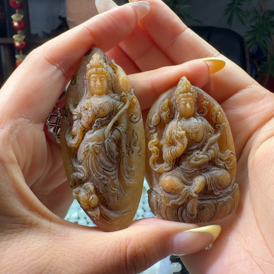 定制翡翠未镶嵌观音