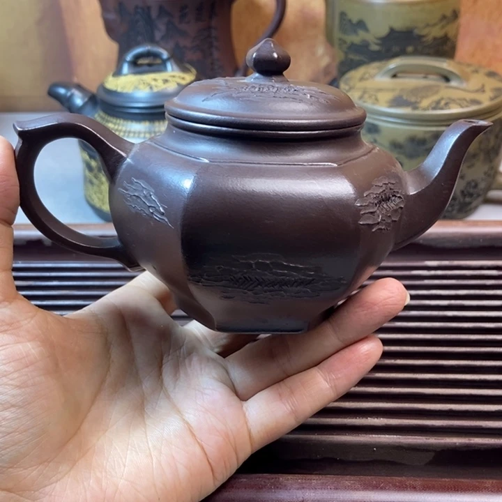 茶壶紫砂紫砂全手工