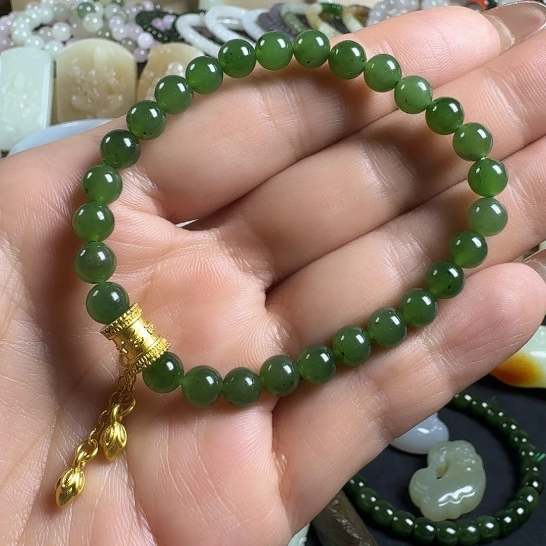 未镶嵌手串和田玉