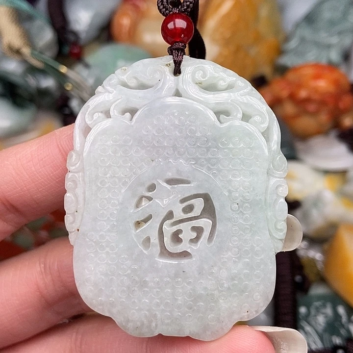 颈饰未镶嵌翡翠翡翠