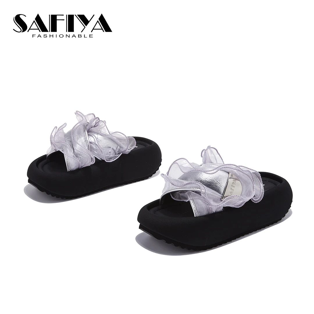 索菲娅Safiya2025夏季新款舒适透气时尚女鞋休闲鞋百搭SFD2110A50