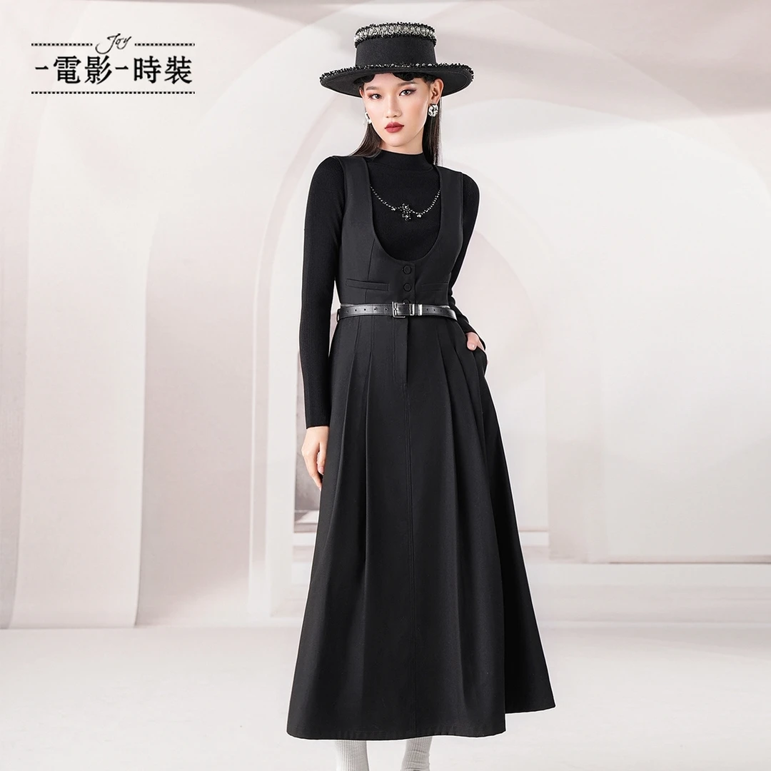一电影一时装特工连衣裙（两件套）FEIL141673