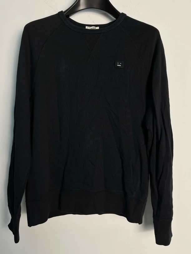 未使用 Acne studio XS*1/acne studio黑色长袖卫衣/05512/JP