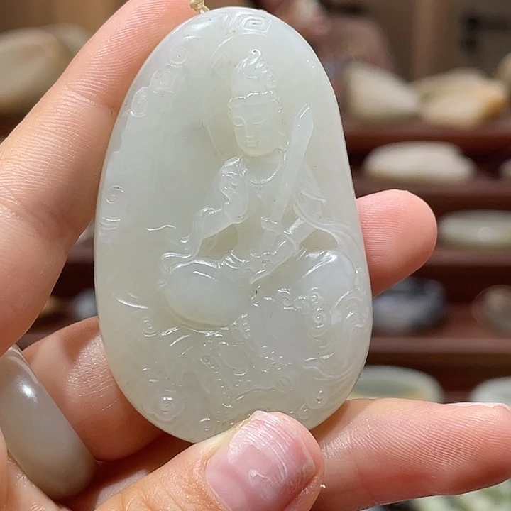和田玉（子料）未镶嵌吊坠(赠链)