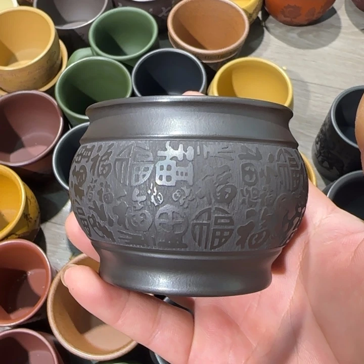 茶杯紫砂全手工制作工艺