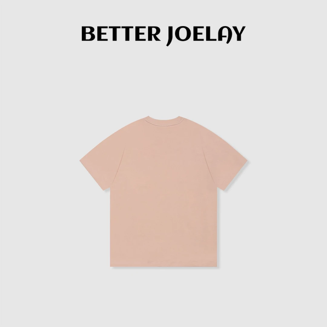 BETTER JOELAY -【日落思月】百搭T恤短袖休闲圆领通勤风Z7526