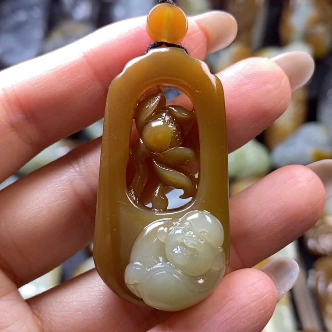 未镶嵌和田玉挂件