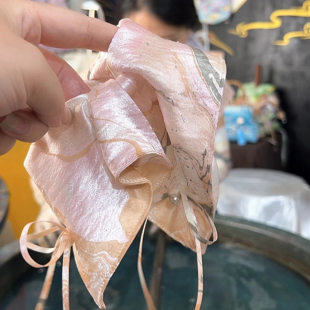 黑****?434新款方巾发圈