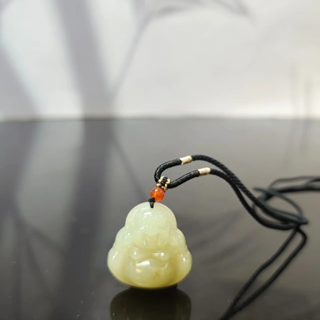 Z和田玉佛公吊坠0180