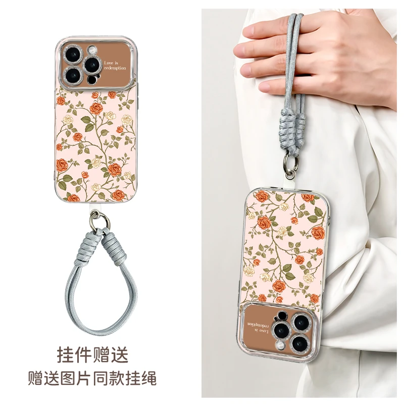 适用于苹果16华为OPPO小米VIVO潮流小众6D大视窗DP手机壳AE0065