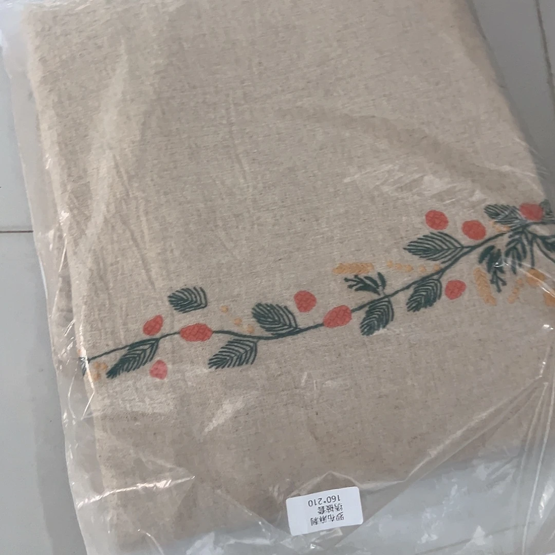 棉棉罗布麻绣花160/210被套