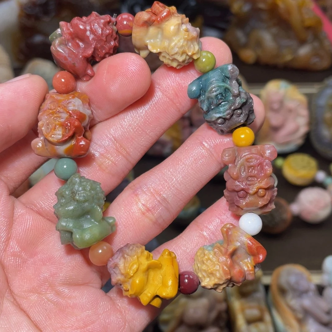 未镶嵌手串石英质玉