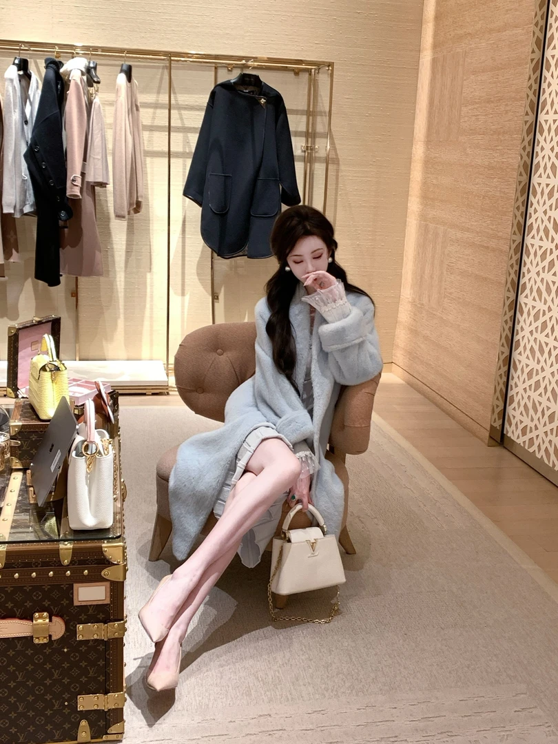 人造皮草 【雅乔定制】禾木暖心冬季保暖环保草草外套DYYY-24115651