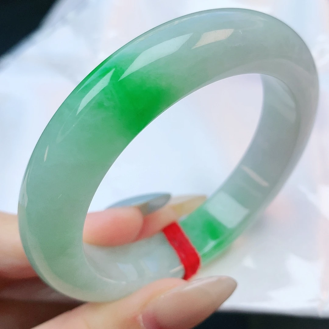 未镶嵌手镯翡翠54圈口882917