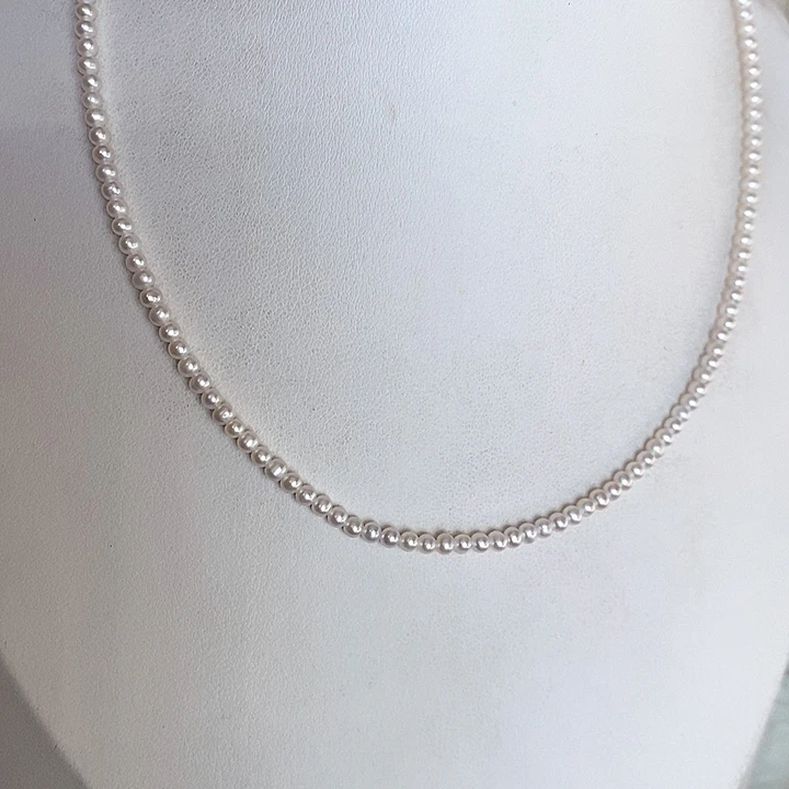 淡水珍珠天然珍珠项链未镶嵌慕*、