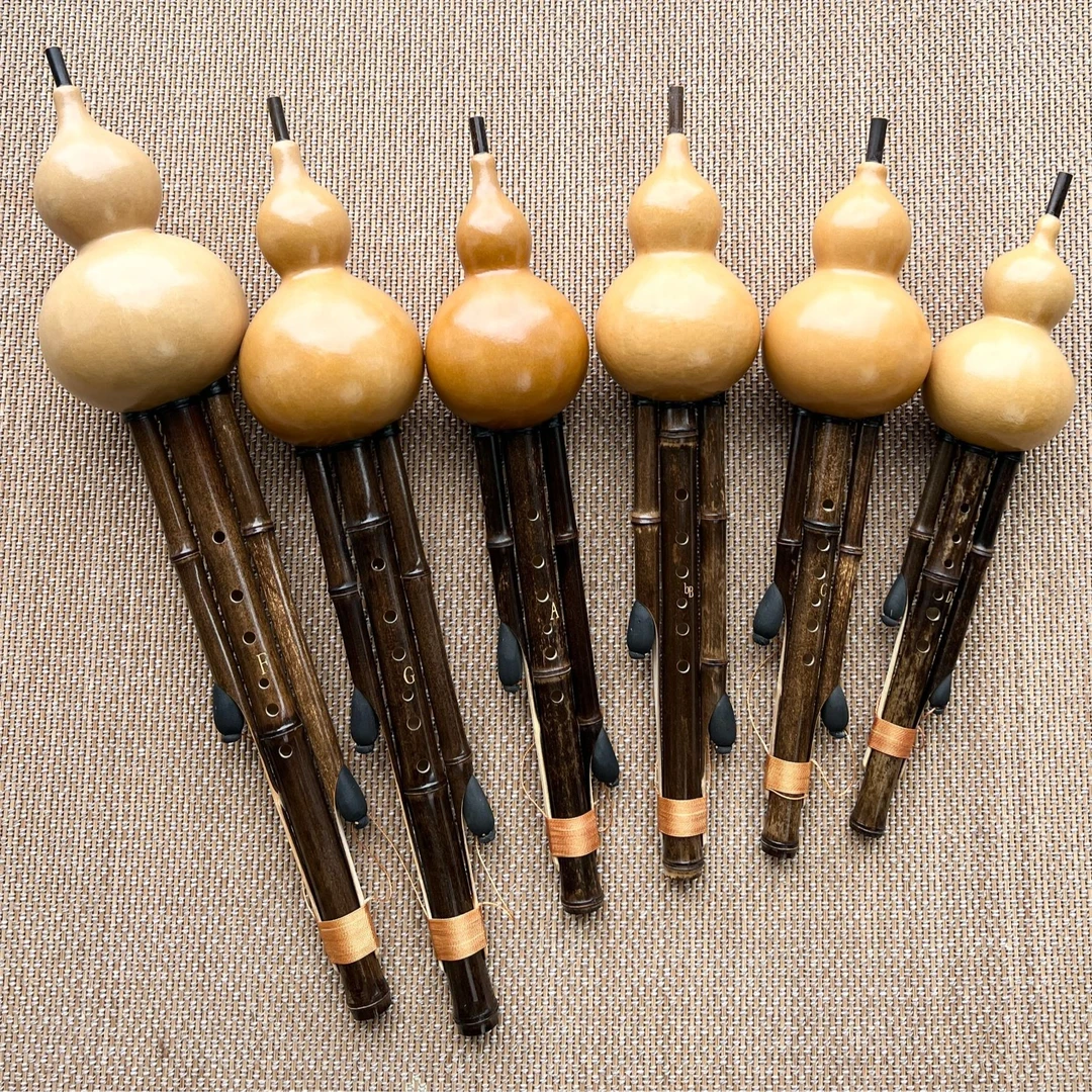 紫竹葫芦丝 原生态葫芦丝 绑线葫芦丝 演奏级葫芦丝专业葫芦丝